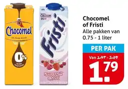 Hoogvliet Chocomel of Fristi aanbieding