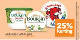Albert Heijn Alle Boursin of La Vache qui rit aanbieding