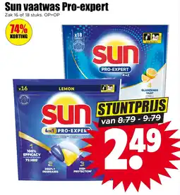 Dirk Sun vaatwas Pro-expert aanbieding