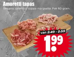 Dirk Amoretti tapas aanbieding