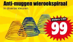 Dirk Anti-muggen wierookspiraal aanbieding