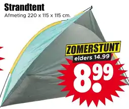 Dirk Strandtent aanbieding