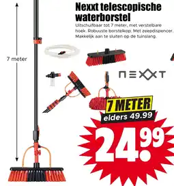 Dirk Nexxt telescopische waterborstel aanbieding
