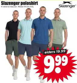 Dirk Slazenger poloshirt aanbieding
