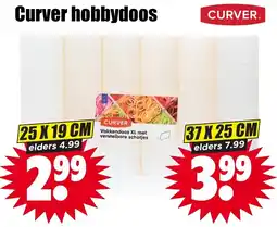 Dirk Curver hobbydoos aanbieding