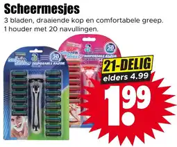 Dirk Scheermesjes aanbieding