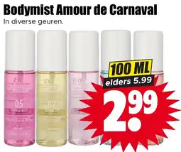 Dirk Bodymist Amour de Carnaval aanbieding