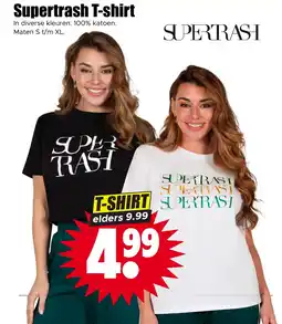 Dirk Supertrash T-shirt aanbieding