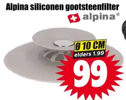 Dirk Alpina siliconen gootsteenfilter aanbieding