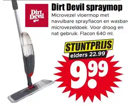 Dirk Dirt Devil spraymop aanbieding
