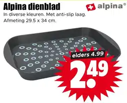 Dirk Alpina dienblad aanbieding