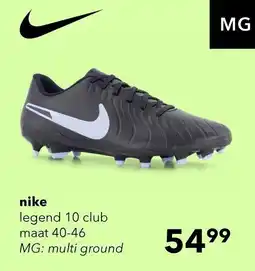 Scapino nike legend 10 club aanbieding