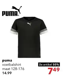 Scapino puma voetbalshirt aanbieding