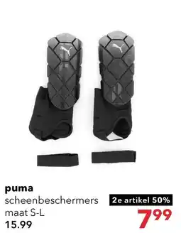 Scapino puma scheenbeschermers aanbieding