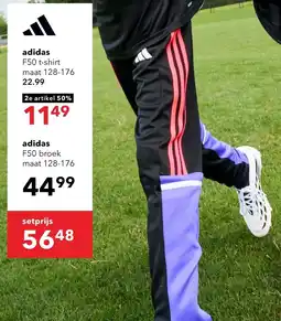 Scapino Adidas f50 broek aanbieding