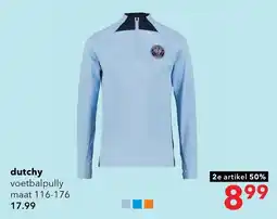Scapino dutchy voetbalpully aanbieding