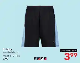 Scapino dutchy voetbalshort aanbieding