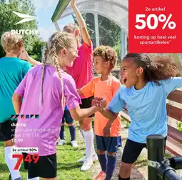 Scapino Dutchy voetbalset shirt + short aanbieding