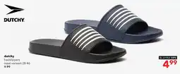 Scapino dutchy badslippers aanbieding