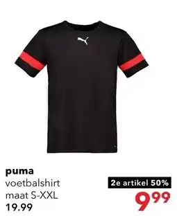 Scapino puma voetbalshirt aanbieding