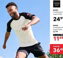 Scapino puma voetbalshirt aanbieding