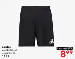 Scapino adidas voetbalshort aanbieding