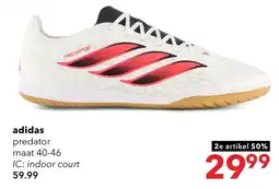 Scapino adidas predator aanbieding