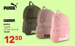 Scapino puma rugzak aanbieding