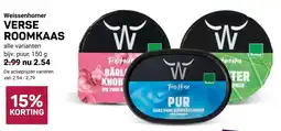 Ekoplaza Weissenhorner verse roomkaas aanbieding