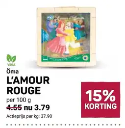 Ekoplaza Öma L'AMOUR ROUGE aanbieding