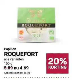Ekoplaza Papillon ROQUEFORT aanbieding
