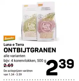 Ekoplaza Luna e Terra ONTBIJTGRANEN aanbieding