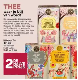 Ekoplaza Ministry of Tea THEE aanbieding