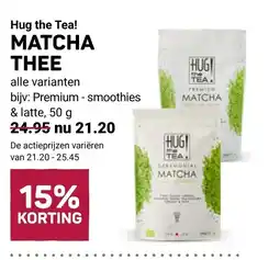 Ekoplaza Hug the Tea! Matcha thee aanbieding