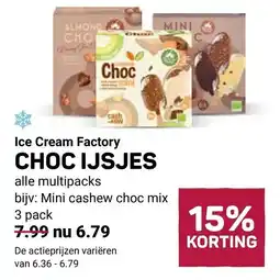 Ekoplaza Ice cream factory choc ijsjes aanbieding