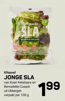 Ekoplaza KlispoeL jonge sla aanbieding