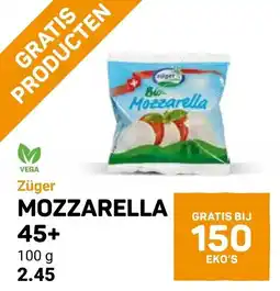 Ekoplaza Züger Mozzarella aanbieding