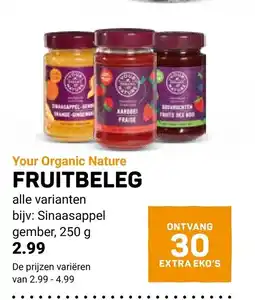 Ekoplaza Your organic nature fruitbeleg aanbieding