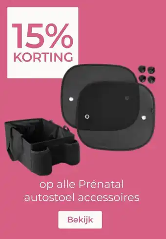 Prenatal Prénatal autostoel accessoires aanbieding