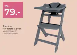 Prenatal Prénatal kinderstoel Evan aanbieding