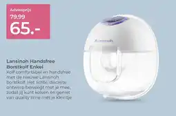 Prenatal Lansinoh Handsfree Borstkolf Enkel aanbieding