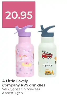 Prenatal A Little Lovely Company RVS drinkfles aanbieding