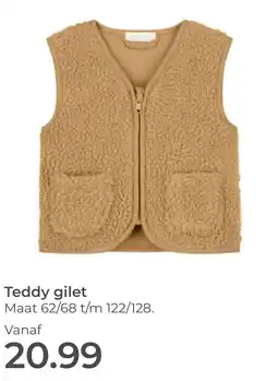 Prenatal Teddy gilet aanbieding