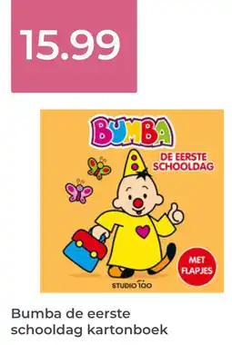 Prenatal Bumba de eerste schooldag kartonboek aanbieding
