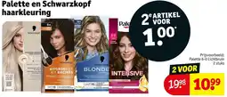 Kruidvat Palette en Schwarzkopf haarkleuring aanbieding
