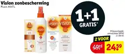 Kruidvat Vision zonbescherming aanbieding