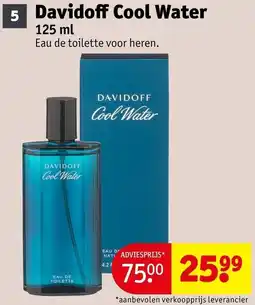 Kruidvat Davidoff Cool Water aanbieding