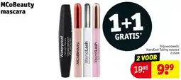 Kruidvat MCoBeauty mascara aanbieding