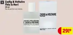 Kruidvat Zadig & Voltaire This is Her! aanbieding
