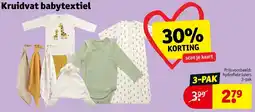 Kruidvat Kruidvat babytextiel aanbieding